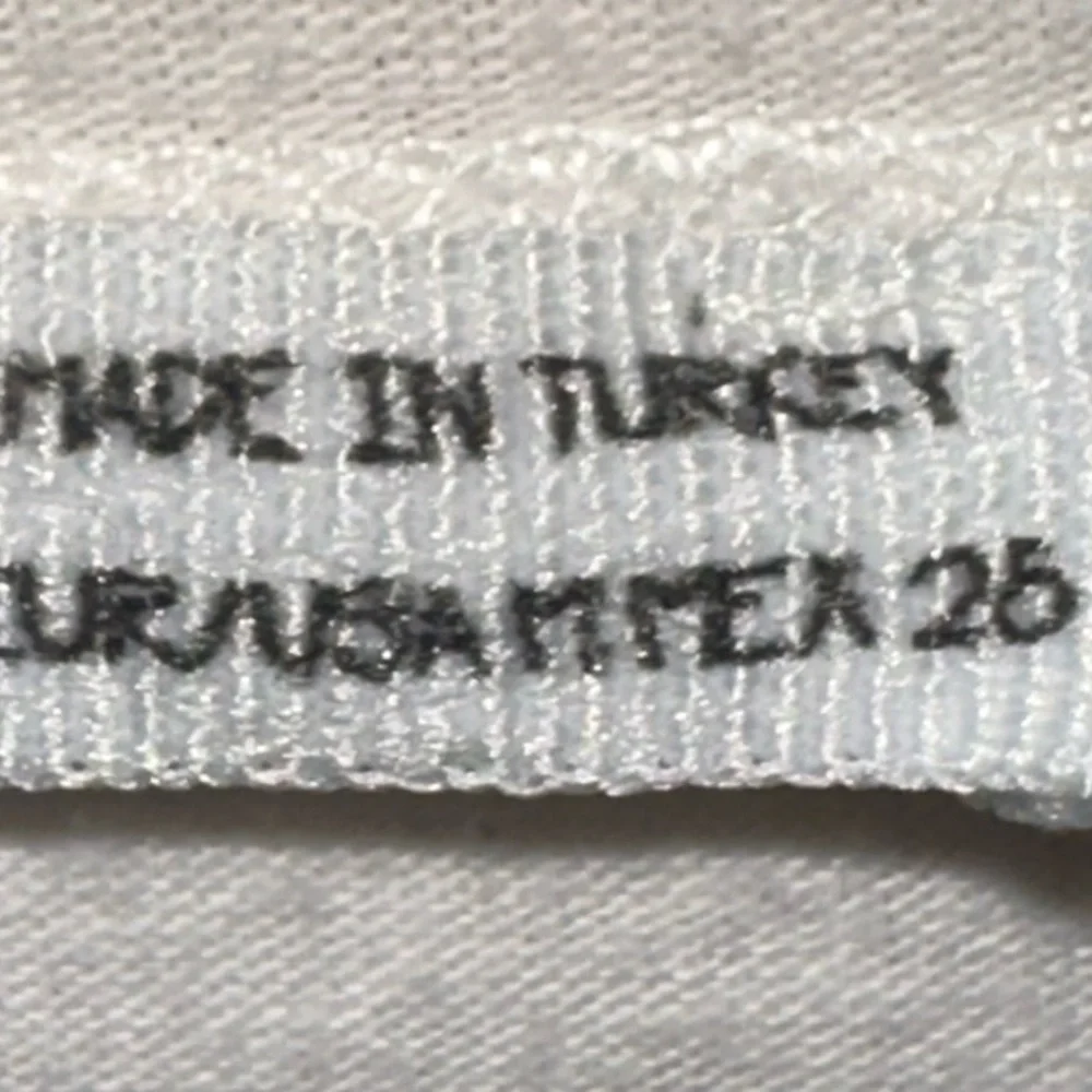 Lightweight Zara striped stripe top size small black white 3/4 sleeves - Picture 3 of 4